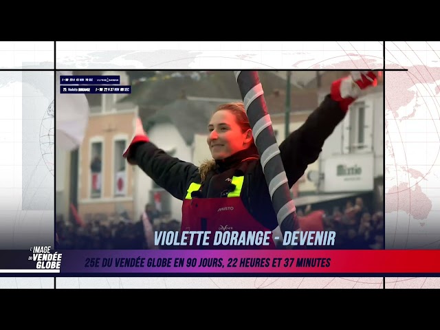 Vendée Globe 2024 : L’image du jour – L’arrivée inoubliable de Violette DORANGE ! ⛵🎥