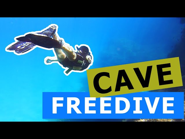 Go Freediving in an Underwater Cave!  | Freedive in Greece