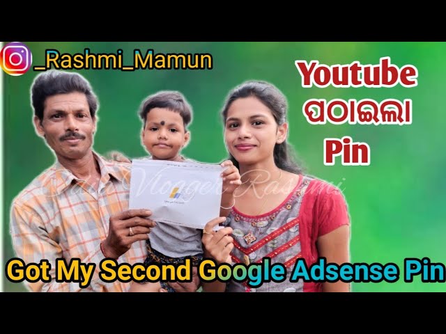 Got My Second Google Adsense Pin | Odia Vlogger Rashmi | Odisha |