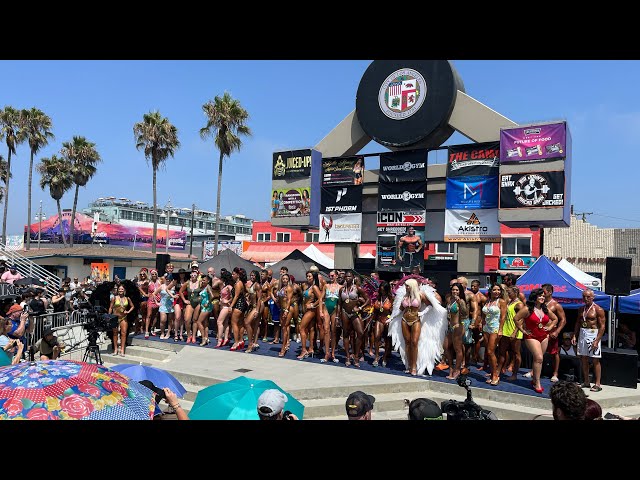 Muscle Beach Championship 2024 at Venice Beach (360 Video)