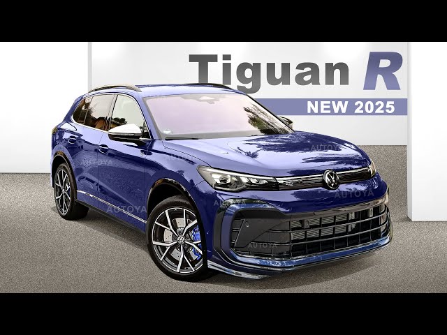 2025 VW Tiguan R - FIRST LOOK at the New Hot SUV: Maybe the First R-Hybrid?