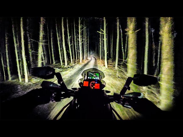 How to survive the night on a motorcycle? Installing and testing new offroad lights 💡 | LPG #25