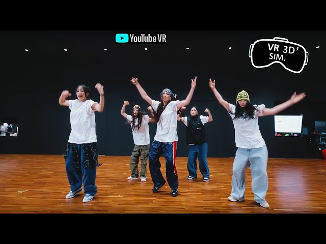 [VR] NewJeans 2024 SBS Summer Dance Practice (Simulated VR 3D)