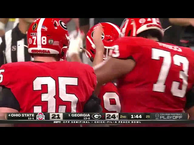 Peach Bowl Ohio State Buckeyes vs  Georgia Bulldogs  Full Game Highlights 1