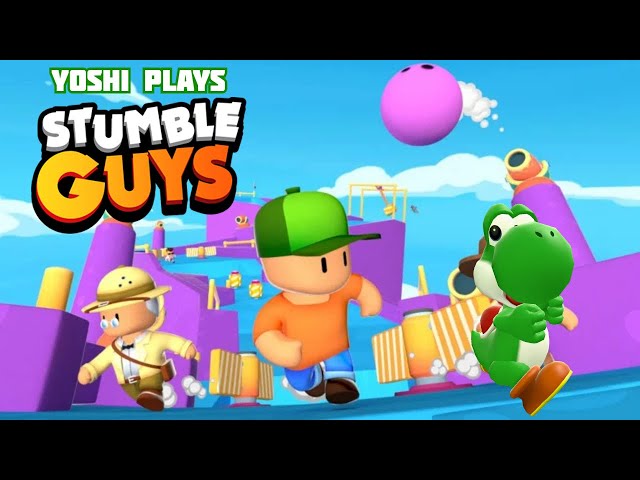 Yoshi plays - STUMBLE GUYS !!!