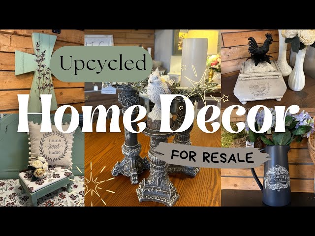 How to upcycle thrifted home decor for resale/Thrift Flips/Home Decor