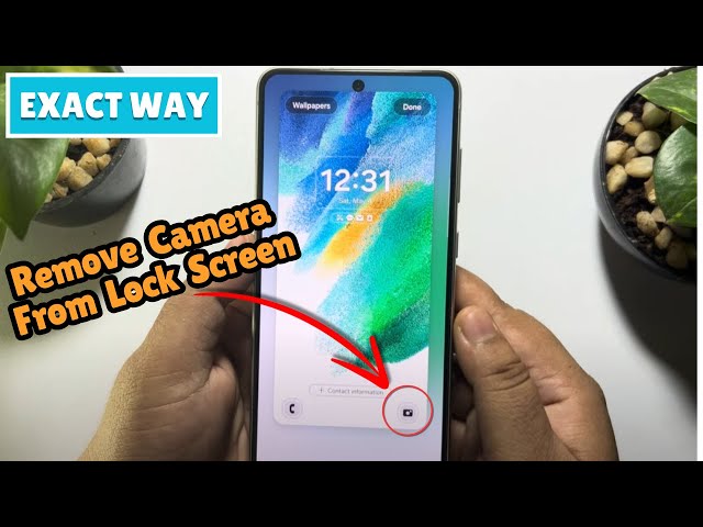 How to Remove Camera from Lock Screen on android (New Update)