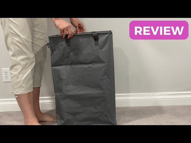 REVIEW: Odonata Slim Laundry Hamper Handles Collapsible Laundry Basket