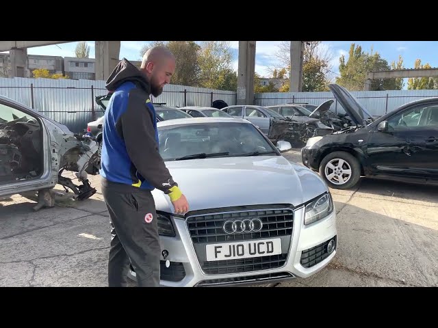 How to identify VIN, engine code, transmission code, paint code location to an Audi A5 2.0 TDI?