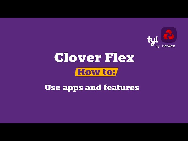 How to use your Clover Flex card machine tutorial: Introduction to apps and features