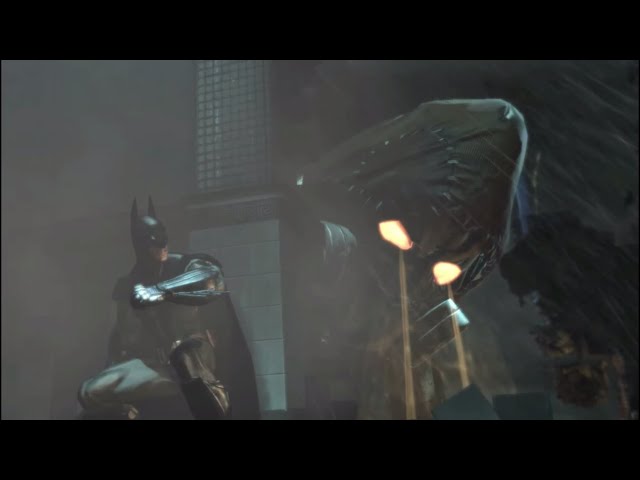 SCARECROW IN BATMAN'S MIND SCENE