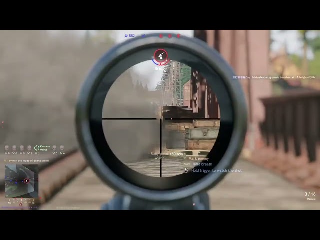 Bridge Sniper Two Precision Kills on Soviets!