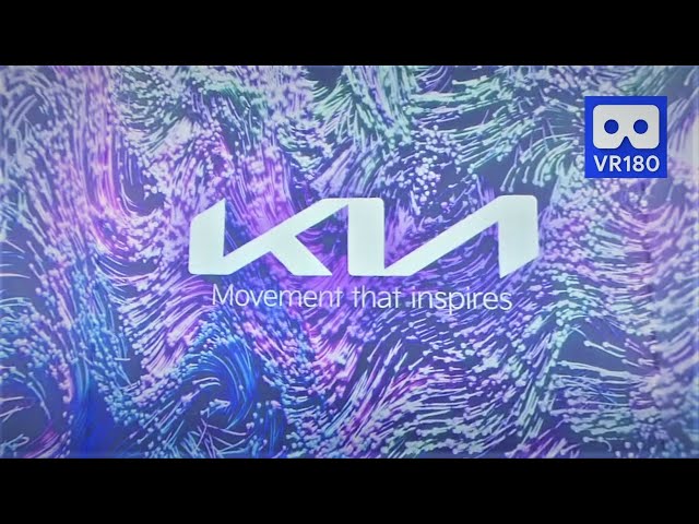 3D 180VR 4K Surrounding Screen Projection Media ART Movement that inspires By KIA Motors