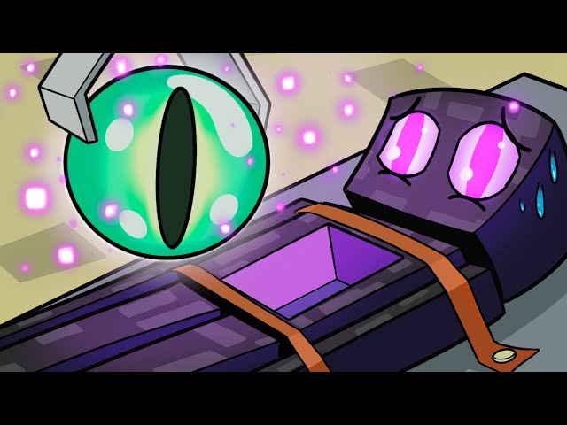 The Story of Minecraft's First Enderman (Cartoon Animation)