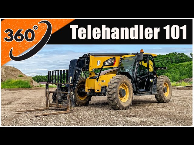 How to Drive a Forklift (360°) | Telehandler Forklift Operator Training