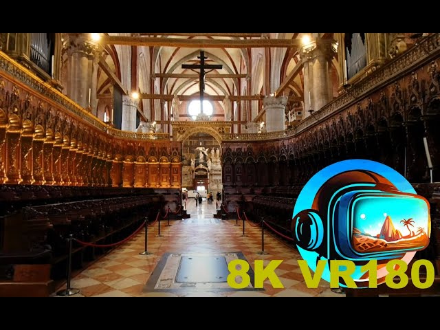 Basilica di Santa Maria Gloriosa dei Frari in San Polo VENICE ITALY Part 2 8K 4K VR180 3D Travel