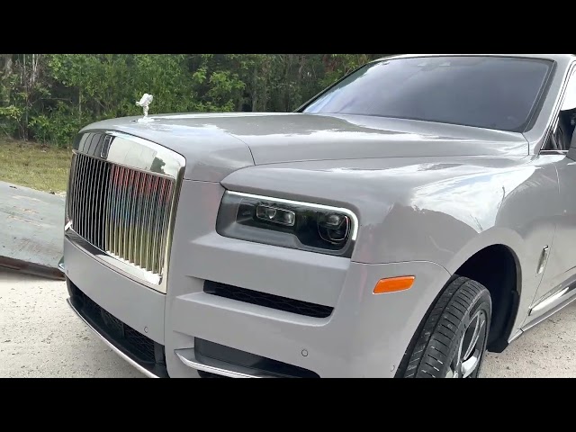 THE BABY BLUE BLiZZARD ROLLS ROYCE CULLiNAN !! Delivered to RiFF RaFF From Mclaren Charlotte !!