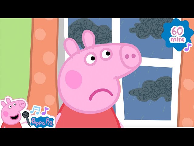 Rain, Rain, Go Away! ☔️ + More Nursery Rhymes for Kids | Kids Songs | Peppa Pig Official Music