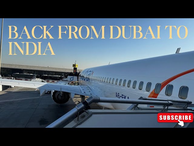 Back from Dubai to India | My Journey from UAE to Home 🇮🇳✈️