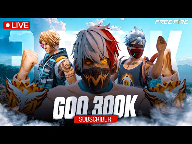 GOO 300k Lone wolf me tehlka Free Fire Live🔥 #freefire #tgrnrz #shorts #pushpainffm  #rggamer