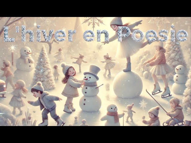 Musique enfant 🎶 L'Hiver en Poésie : Une Chanson Éducative pour Enfants sur la Beauté de l’Hiver ❄️✨