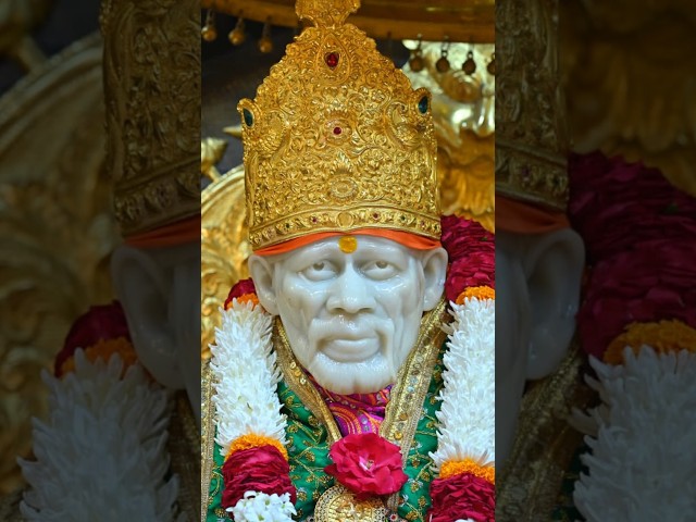 Shirdi Dhoop Aarti | #shorts 09-11-2024 | #viral #trending #reels #video #saibabalivedarshan #sai