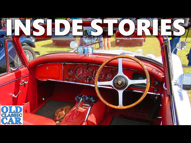 Classic car INTERIORS & DASHBOARD views