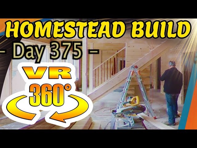 Homestead Building - Josh Disappears, Sanding and Carpentry