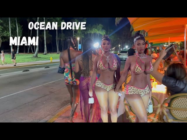 🔥 OCEAN DRIVE NIGHTLIFE – MIAMI BEACH AT ITS BEST! 🌴✨