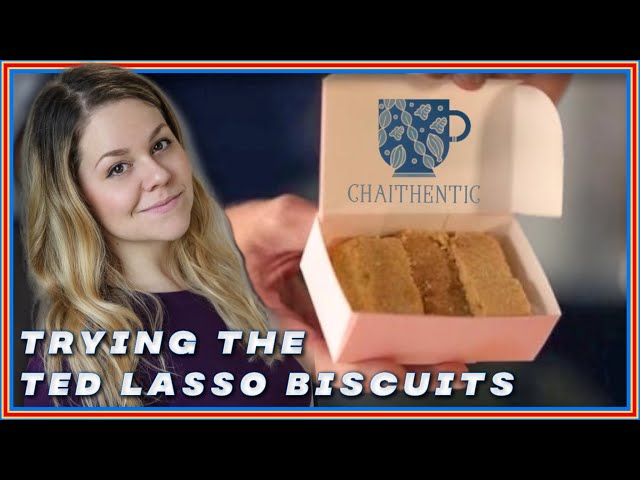 We Taste Test Chaithentic’s #TedLasso Shortbread Biscuits! | Part 2