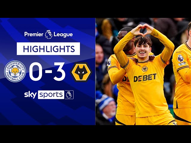 Vítor Pereira kicks off Wolves career with win!  | Leicester 0-3 Wolves | EPL Highlights