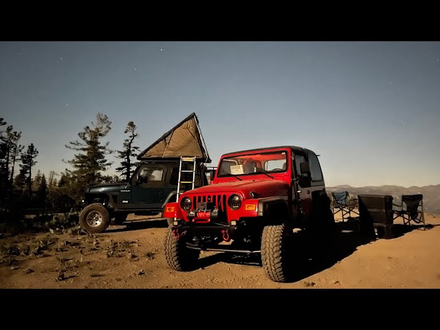 Jeep Wrangler Tj’s Offroad - Overnight 4x4 Trail Camping Trip Adventure