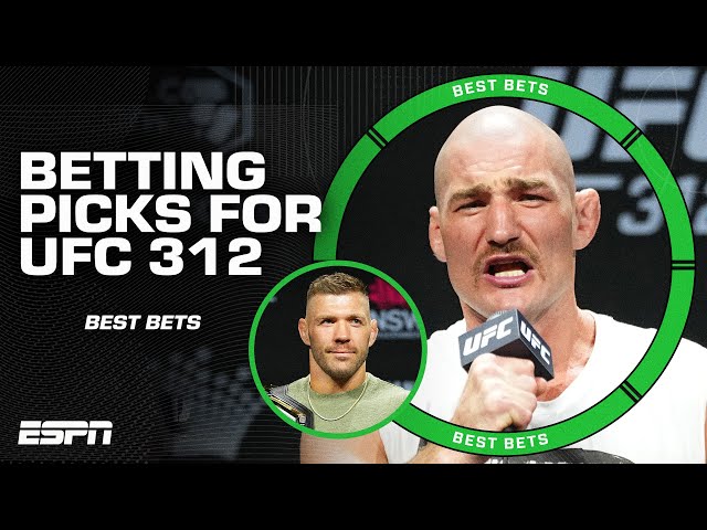 UFC 312: Dricus Du Plessis vs. Sean Strickland 2 | Best Bets | ESPN BET