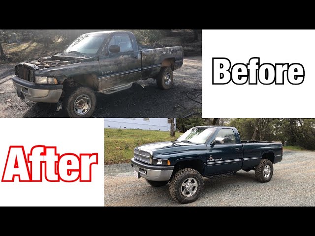 Restoring Dodge Diesel pickup.   START TO FINISH (must watch)