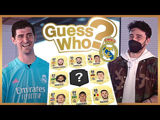 COURTOIS: "Is it ZIDANE?" | GUESS WHO? x EA SPORTS