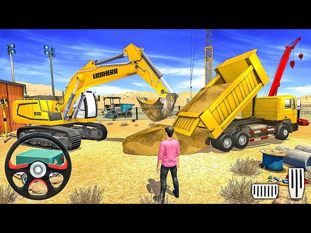 JCB 3DX BACKHOE LOADER BUS SIMULATOR INDONESIA DRIVING LIVE STREAM