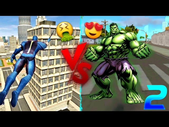 ROPE HERO VICE TOWN VS MAFIA CITY WARS 🔥 | ROPE HERO 1 VS 2 - WHICH IS BEST | MAXER |