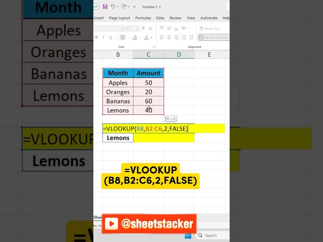 Microsoft Excel VLOOKUP Function 📈 #financialadam #excel