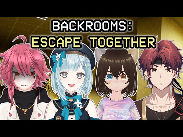 (backrooms: Escape together) Trying to collab in English again?! Yeah