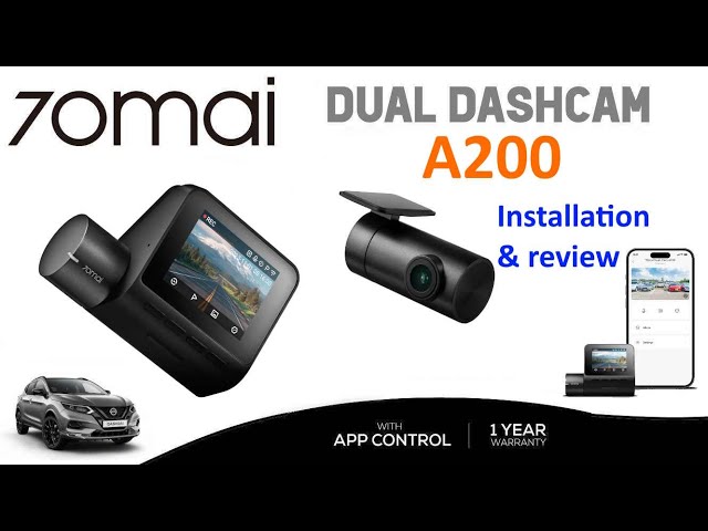 70mai A200 dual dashcam: review & hardwire installation tutorial! (the most complete video)