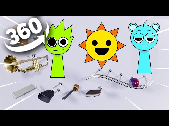 "Incredibox Sprunki" with cool instruments