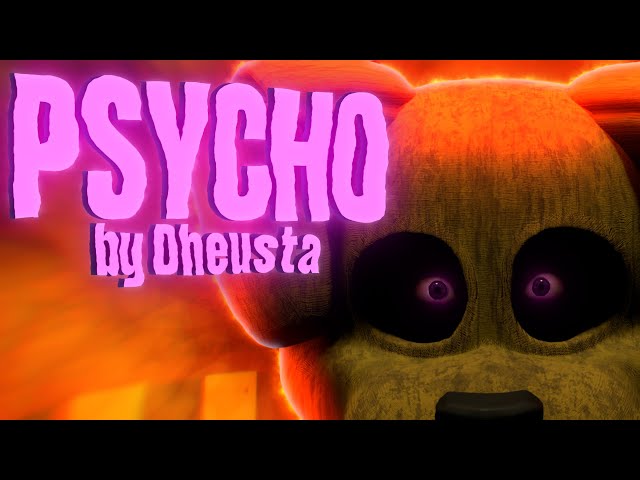 FNAF Song: "Going Psycho" by DHeusta Lyric Video