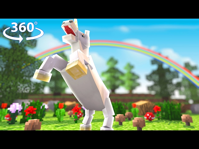 Flying Unicorns! - Asleep 2 - Minecraft 360° Video - Pt.1