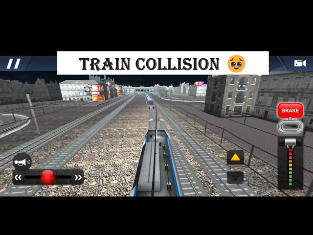 Close Call: Small Mistake Leads to Epic Train Collision!🚂