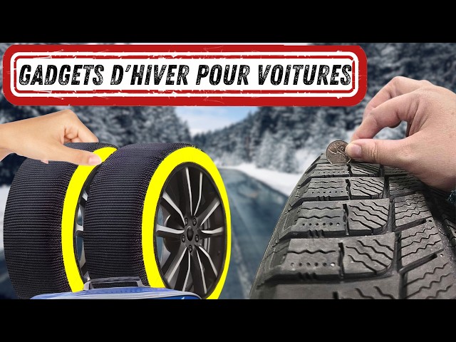 12 GADGETS D'HIVER INDISPENSABLES POUR VOTRE VOITURE CETTE SAISON !