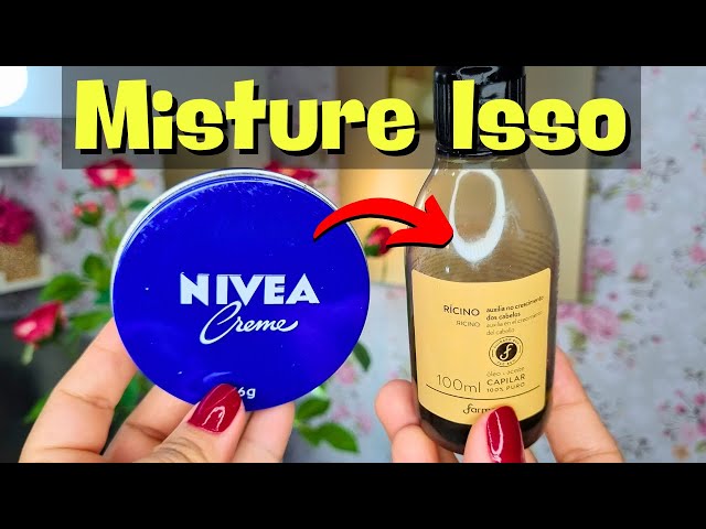 PELE MARAVILHOSA! Misture no Seu Nivea Latinha Azul - O SEGREDO QUE NÃO TE CONTAM!