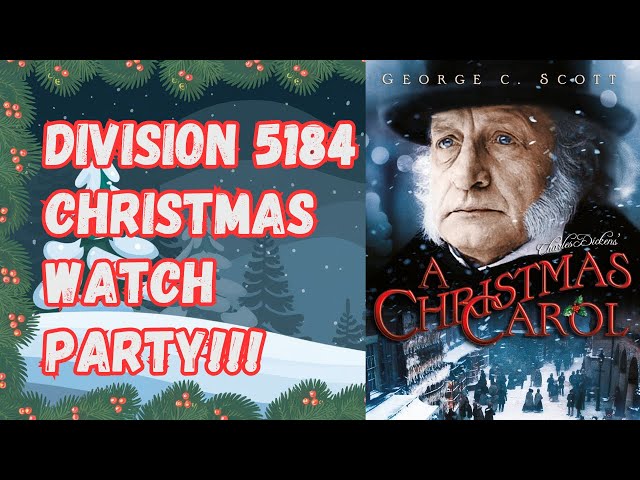 🎄🎅A Christmas Carol (1984) | Live Watch Party (Replay)🎄🎅