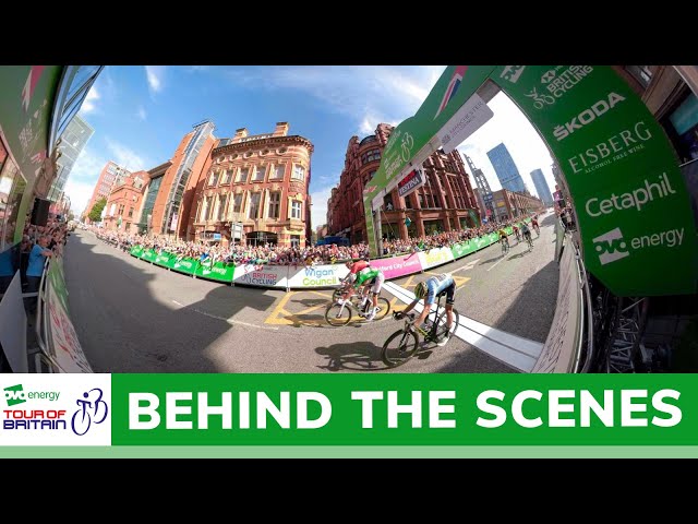 Tour of Britain 2019 | Manchester 360 finish