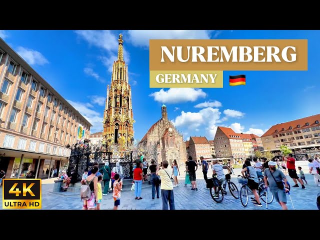 4K Ultra HD Walking Tour in Nuremberg | Explore Nuremberg's Best Landmarks & Historical Sites