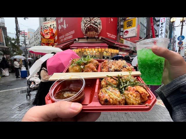 10 Best Street food in Osaka Japan 🍙🍡